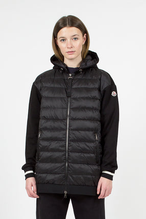 Black Padded Hoody