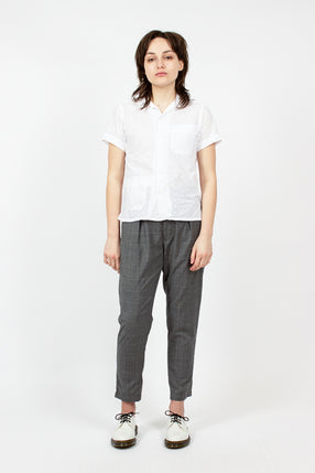 Tropical Wool Glen Plaid Sunset Pants