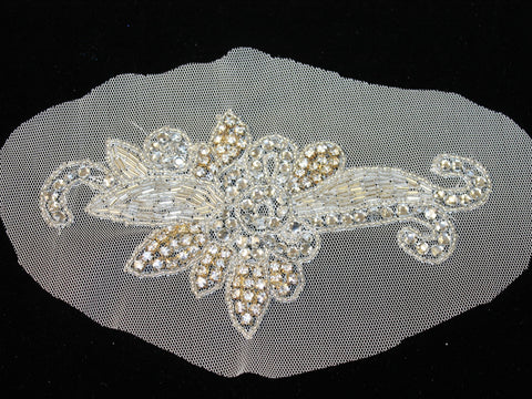 Floral Applique - Golden D'or Fabrics