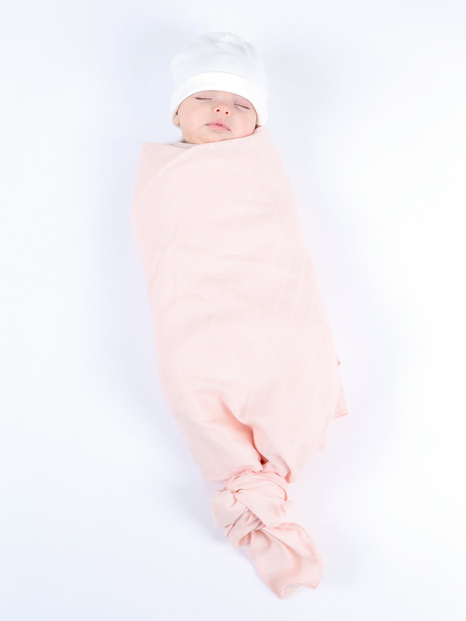 Muslin Swaddle Blanket - Light Peach