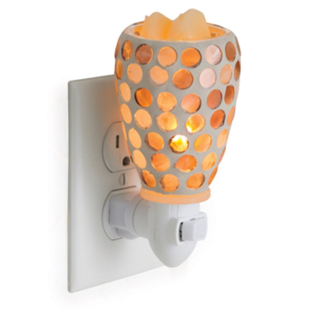 Candle Warmers Pearl Glass Plug-In Fragrance Warmer