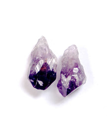 Drop style Amethyst earrings