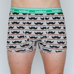 Mustache underpants!
