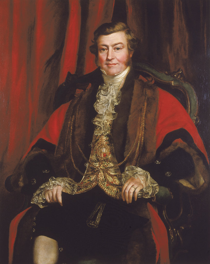 Detail of Thomas Quested Finnis. 1850 by Thomas Roods