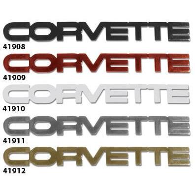 C4 1984-1990 Acrylic Rear Emblems