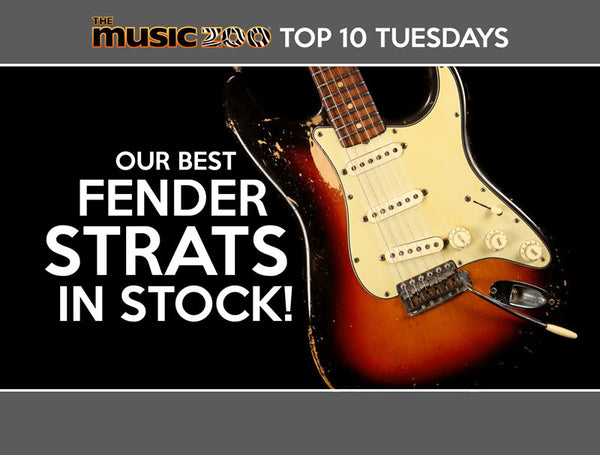 Top 10 The Music Zoo Stratocasters