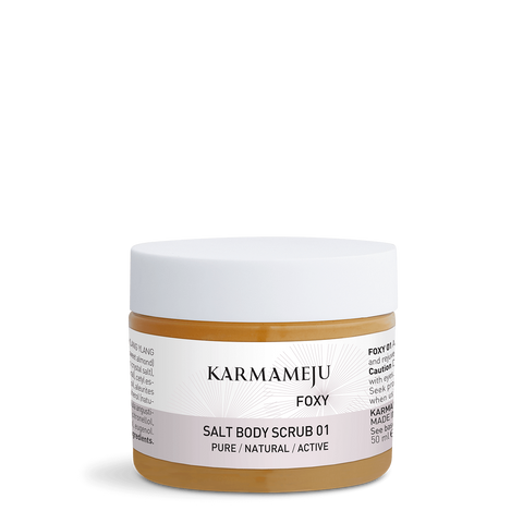 KARMAMEJU - FOXY / SALT BODY SCRUB 01 - Travel size