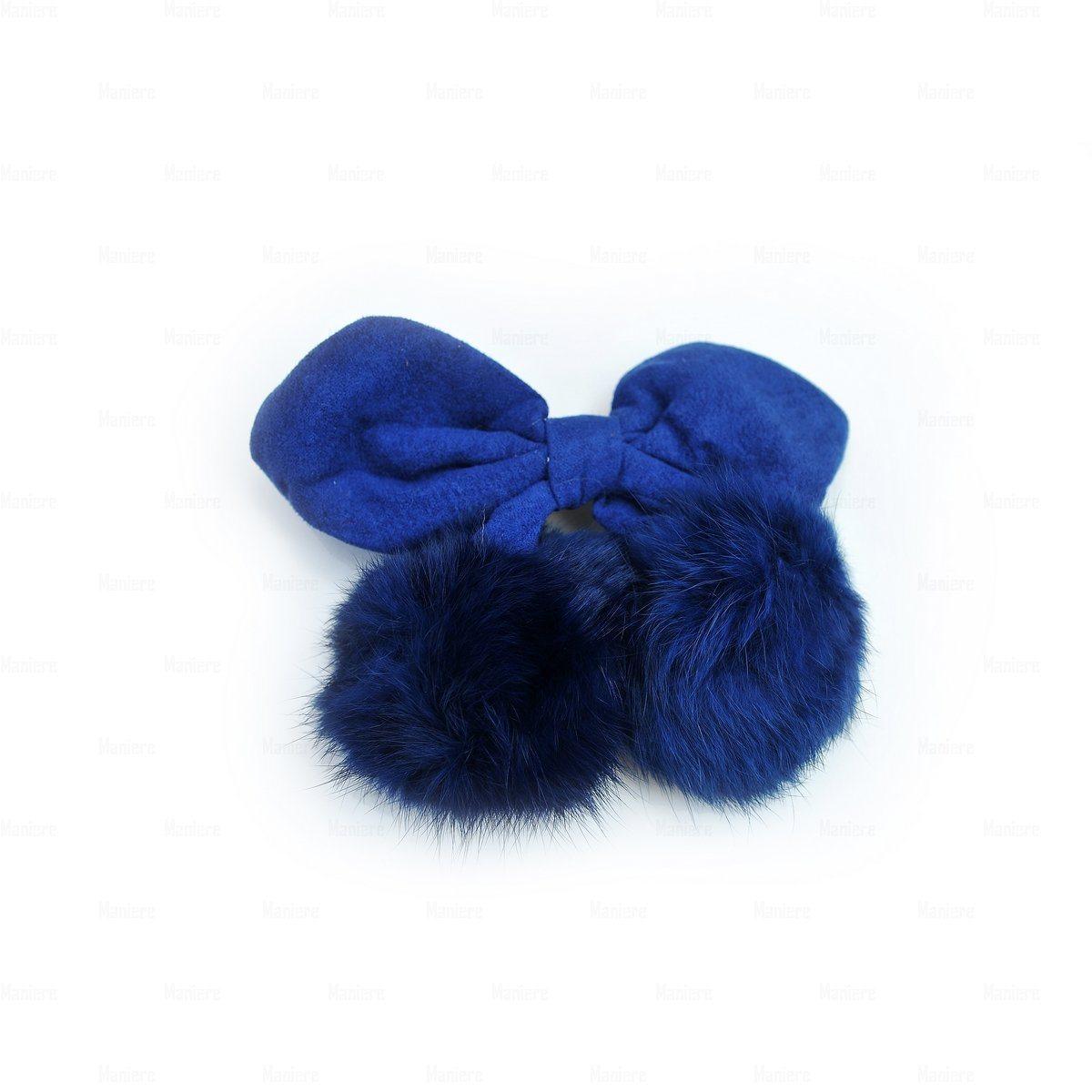 Double Pom Pom Bounce Hair Clip