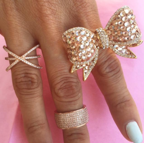 DOUBLE SWEET HEART RING