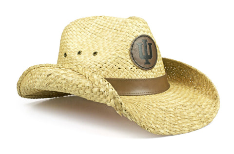 The Indiana Hoosiers Leather Strawboy