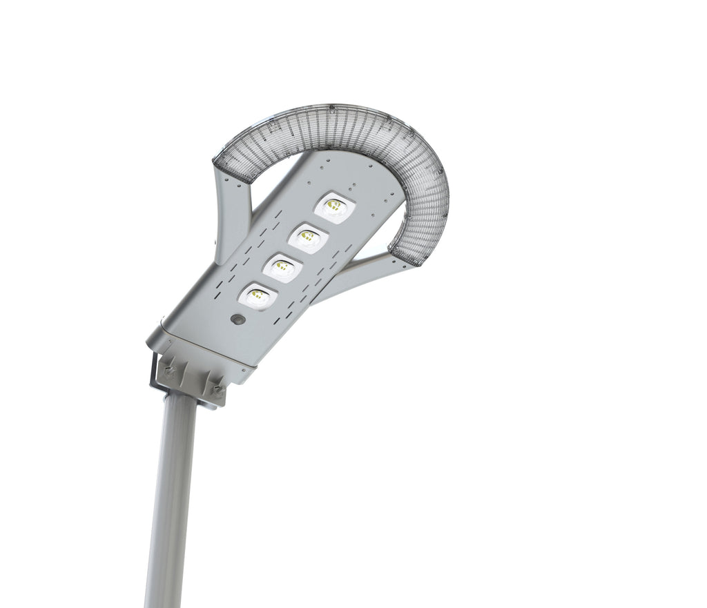Solar LED Pathway And Street Light - 2500Lm - Remote Control - Green Light Depot