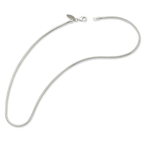 Sterling Silver Reflections Kids 34cm Bead Necklace