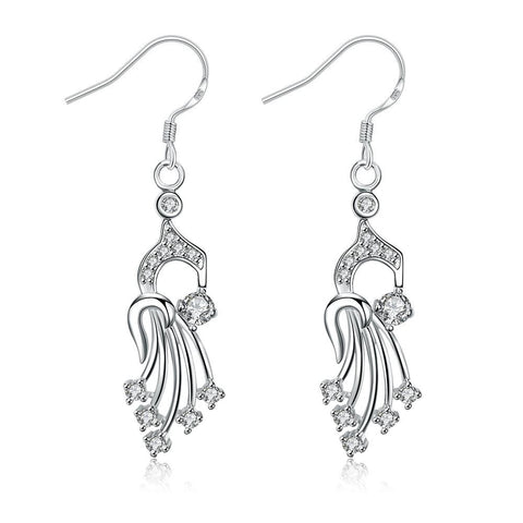 Dangling Jewels Drop Earrings - rubiquejewelry.com