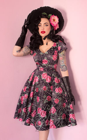 Vixen by Micheline Pitt Vanity Fair in Spider Web Print Vixen by Micheline Pitt Vanity Fair in Spider Web Print