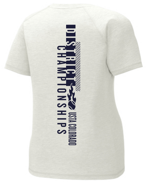 USTA CO District Championships - WOMEN'S SS TRI-BLEND TEE