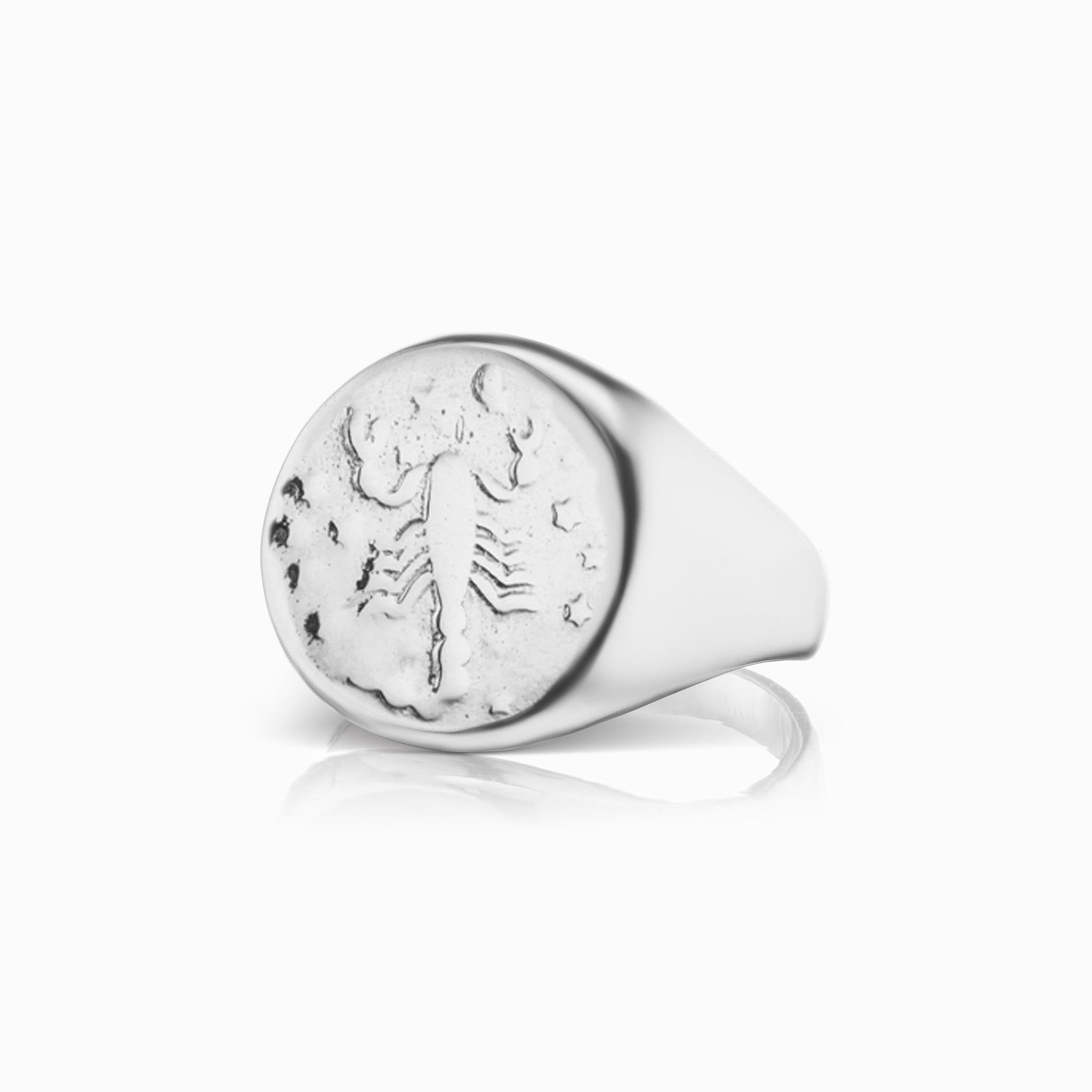 Zodiac Signet Ring - Scorpio Zodiac Signet Ring - Scorpio