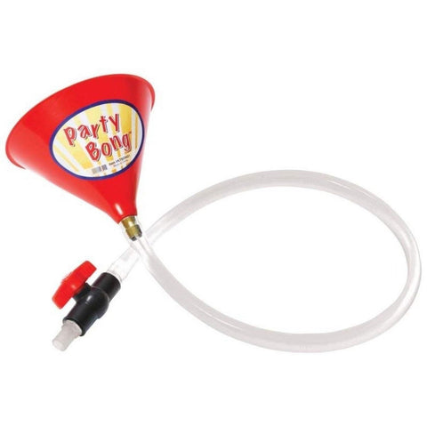 Party BongTM Large Single Beer Bong Funnel w/ Valve and 40" Tube - Chickadee Solutions