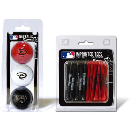 Team Golf MLB Arizona Diamondbacks 3 Golf Balls And 50 Golf Tees