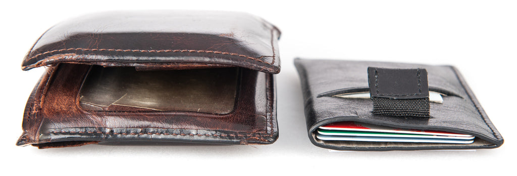 Genuine Leather Pull Tab Wallet