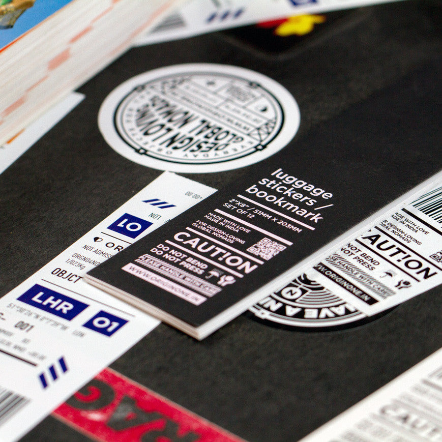 Luggage sticker / Bookmark