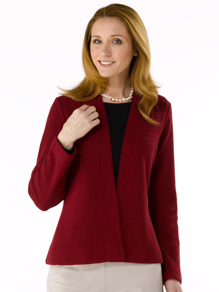 Alpaca Knitwear - Anna in Carmin by Artisan Route