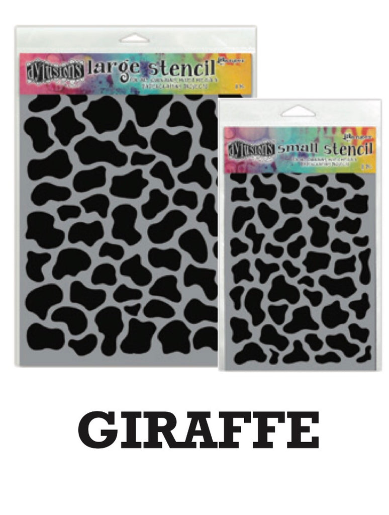 Dyan Reaveley's Dylusions Stencils 9"X12" - Giraffe - Artified Shop