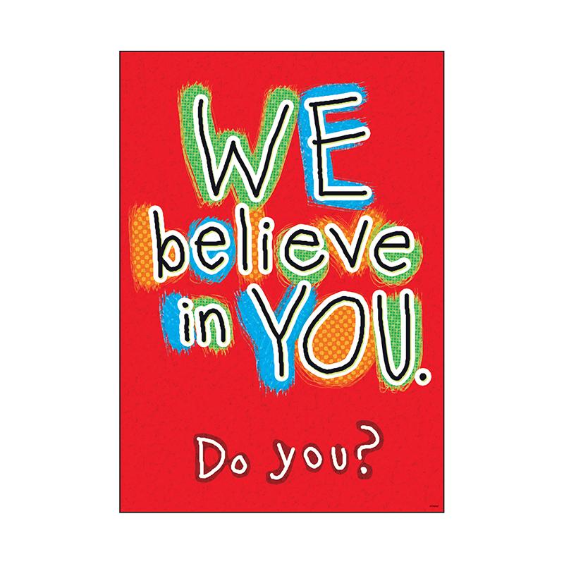 Motivational-We Believe in You-Bulletin Board Chart