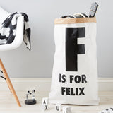 Personalised Initial Children's Storage Sack