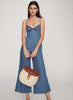 Presley Jumpsuit - Plain Washed Blue