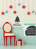 Christmas Countdown Chalkboard Tree - Dana Decals