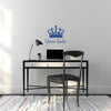 Personalized Custom Crown with Name or Title - Dana Decals - 4