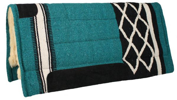 32" x 34" Cutter style pad with Kodel fleece bottom and features suede leather wear leathers