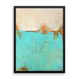 Sea of Whispers - Framed poster print - The Modern Home Co. by Liz Moran