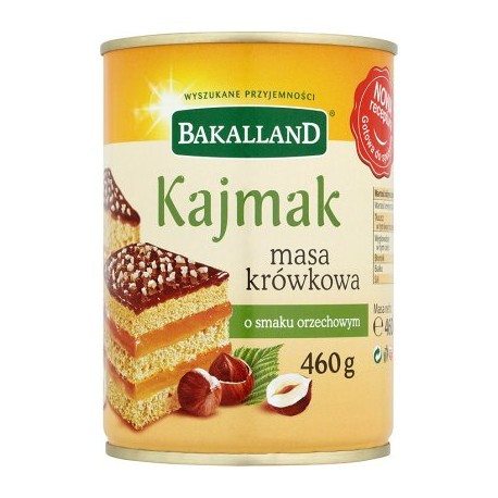 Grocemania Grocery Delivery London| Bakalland Kajmak Masa Krowkowa o Smaku Orzechowym