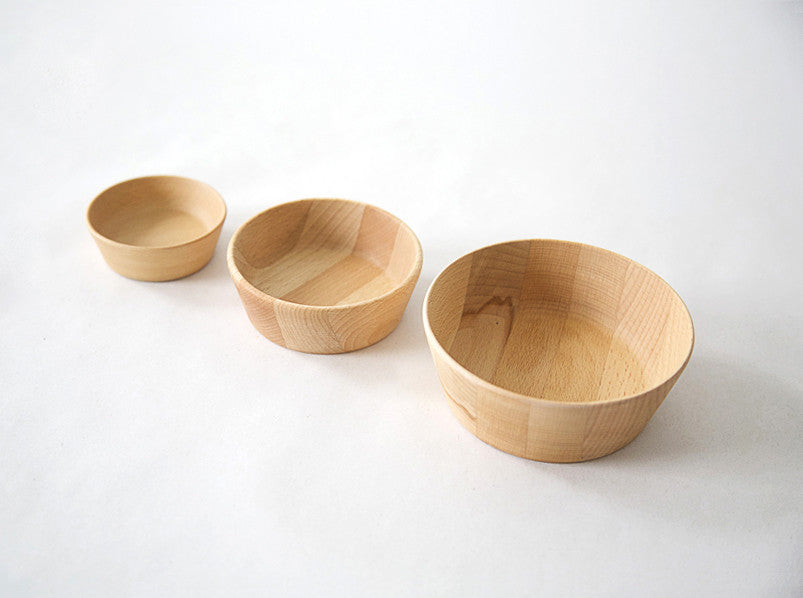 Moon Bowls - Beech