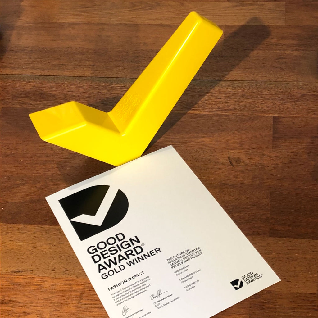 Citizen Wolf wins Gold at the Good Design Awards