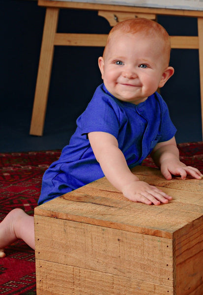 The Cerita Babies Jumpsuit - Royal Blue