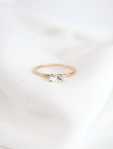 greek cross midi ring