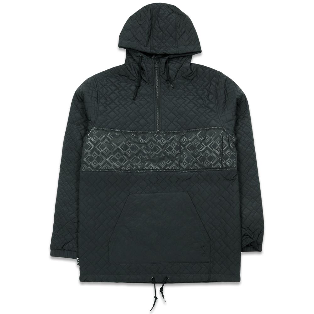 Digital Diamondback Midweight Black Anorak Jacket