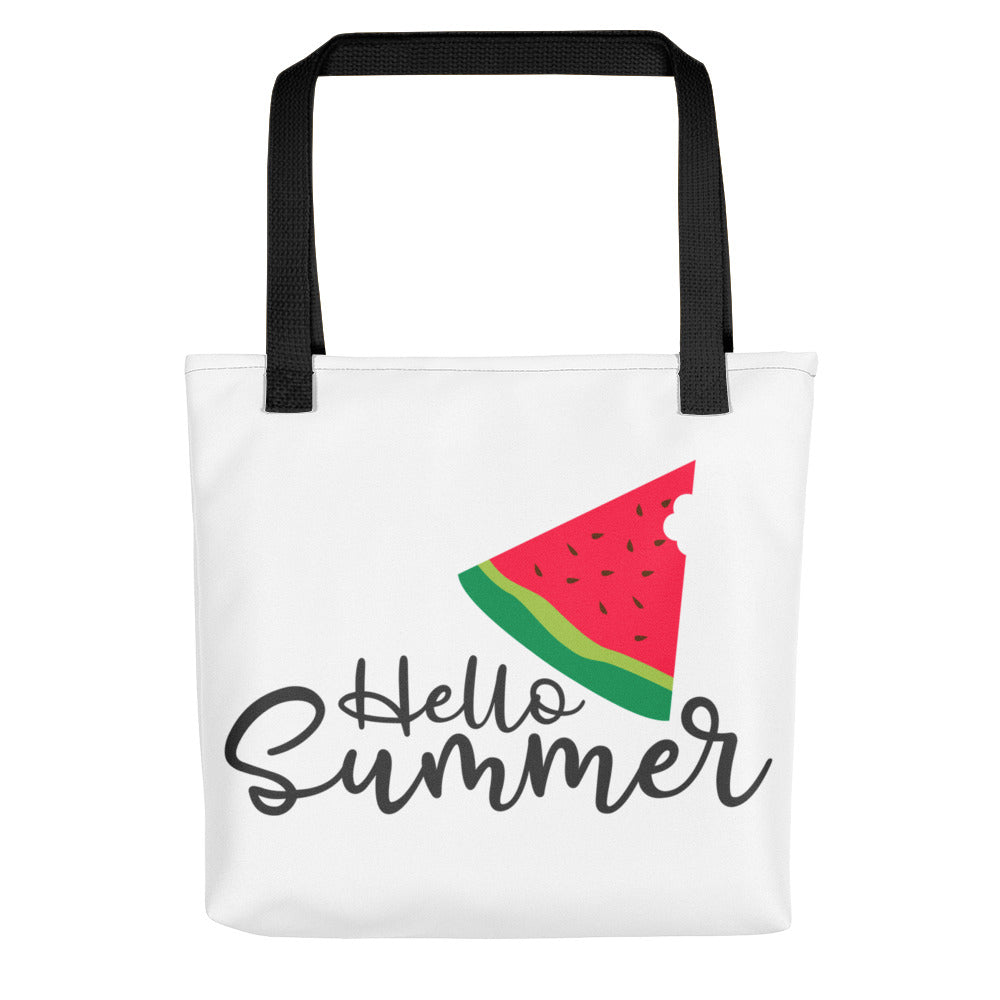 Hello Summer Watermelon Tote bag - Apparelized
