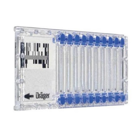 Dräger Chips for Short-Term Measurements - i-Propanol (40-1000ppm)