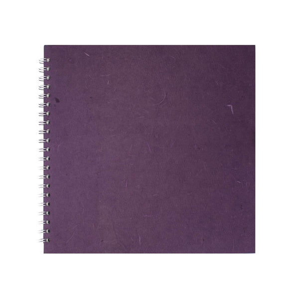 11x11 Square, Aubergine Sketchbook by Pink Pig International