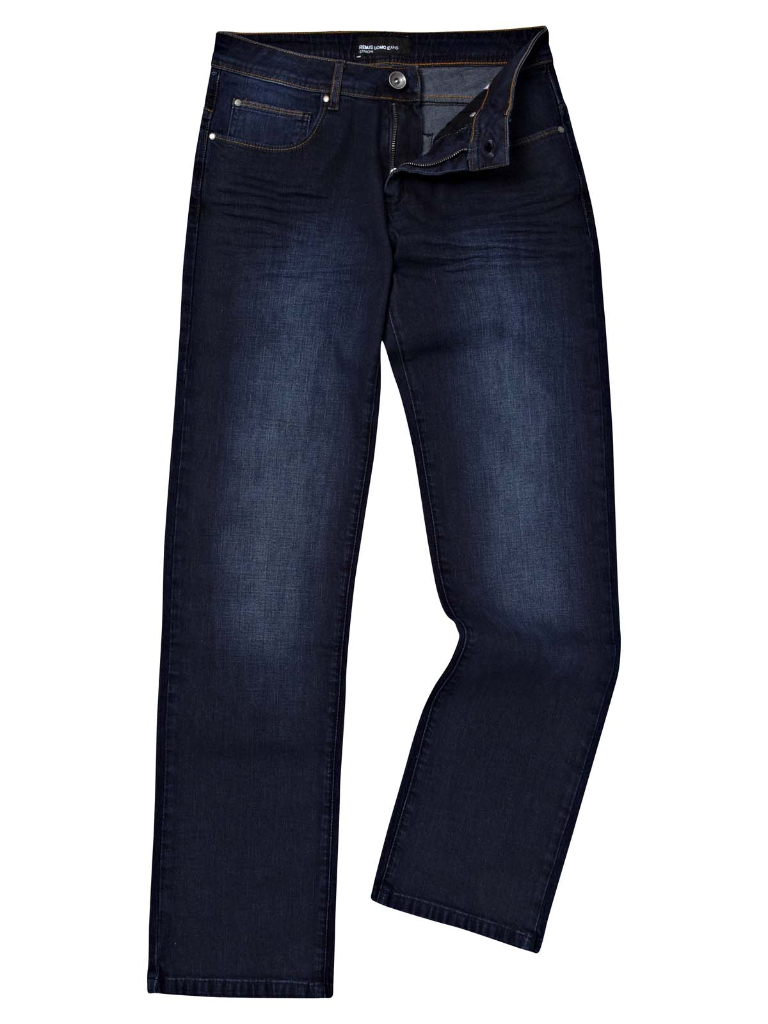 Remus Uomo Regular Fit Dark Stonewash Jean