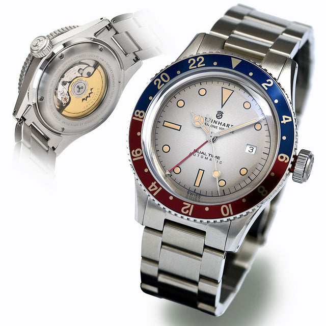 STEINHART OCEAN ONE VINTAGE DUAL TIME