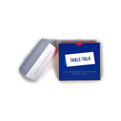 Table Talk Placecards - 40 Placecards with 80 Questions for Sparking Meaningful and Revealing Conversations Around the Table