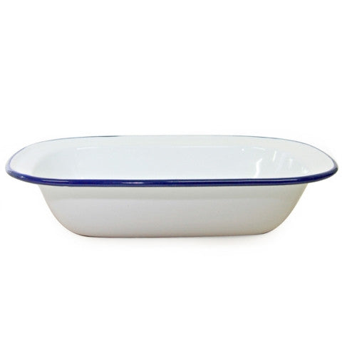 ENAMEL PIE DISH 24 X 18CM