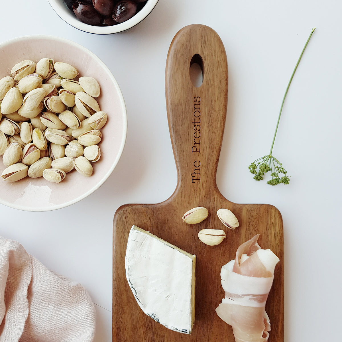 Personalised Large Planku Australian Hardwood Serving Board