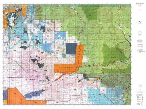 us topo - Arizona GMU 26M Hunt Area / Game Management Units (GMU) Map - Wide World Maps & MORE! - Book - Wide World Maps & MORE! - Wide World Maps & MORE!