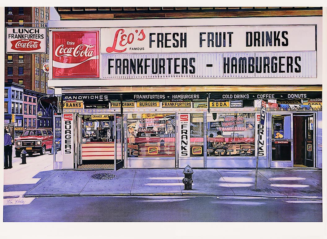 Leo's Frankfurters 1994 by Ken Keeley