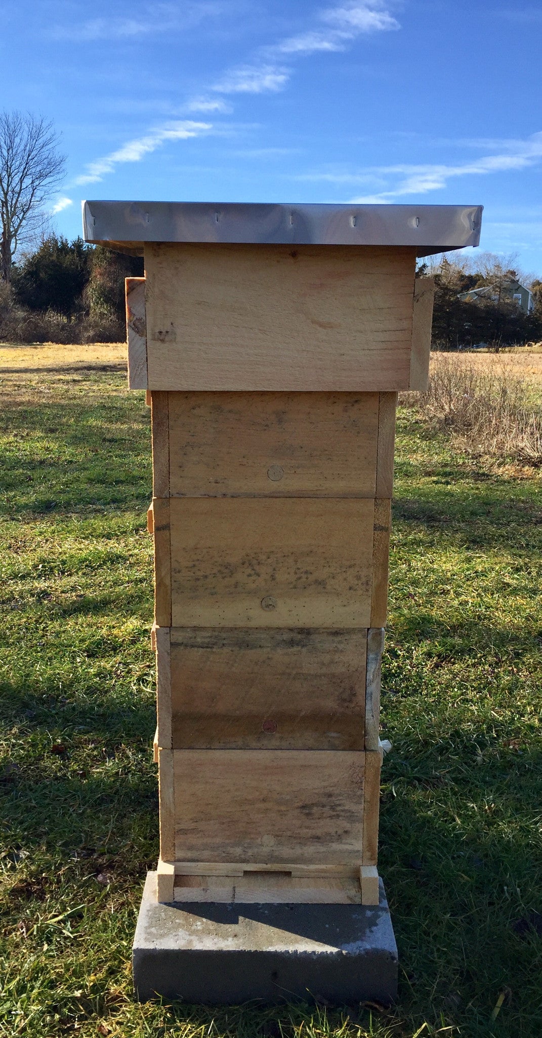 Tri Gable Lea Warré Complete Hive Kit